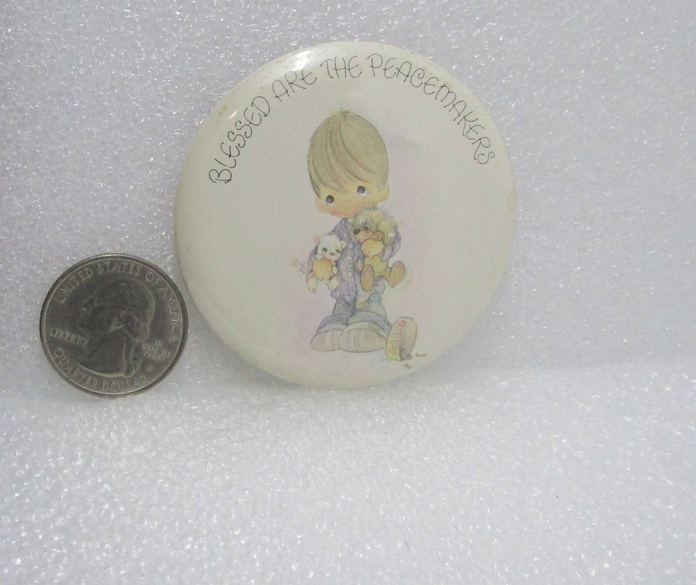 Blessed Are The Peacemakers Button Pin