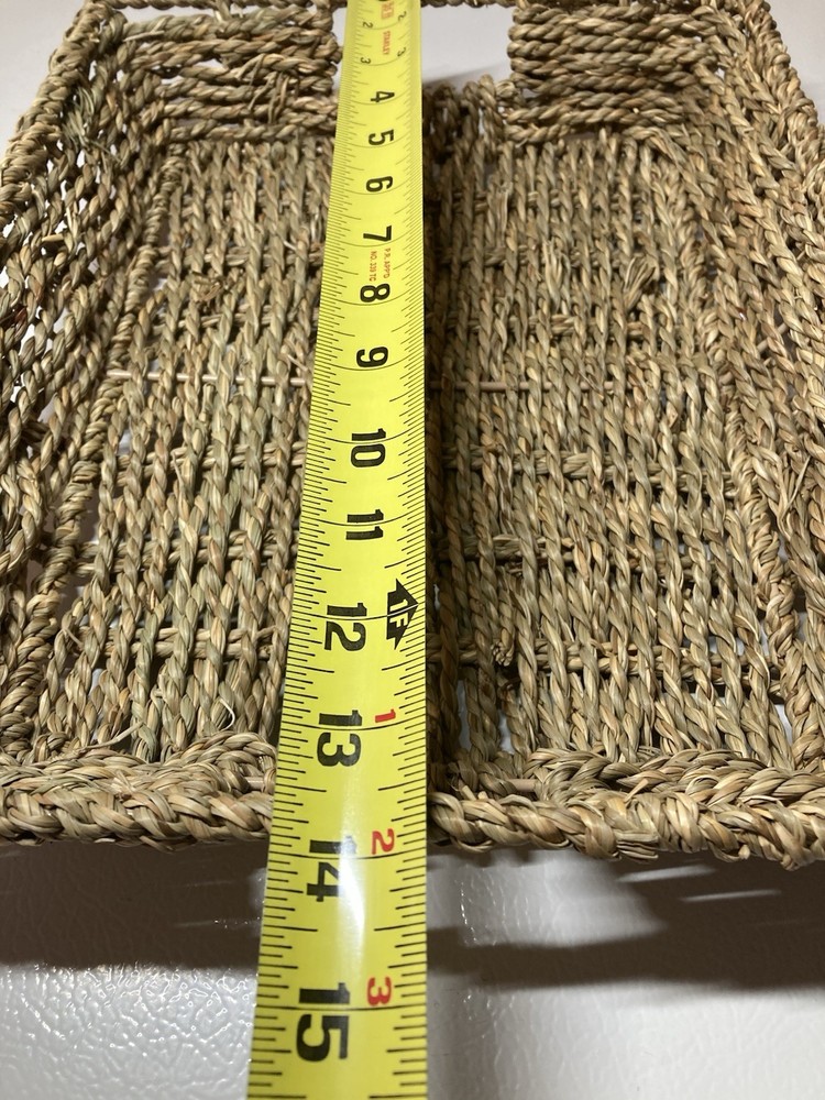 Wicker Basket Serving Tray