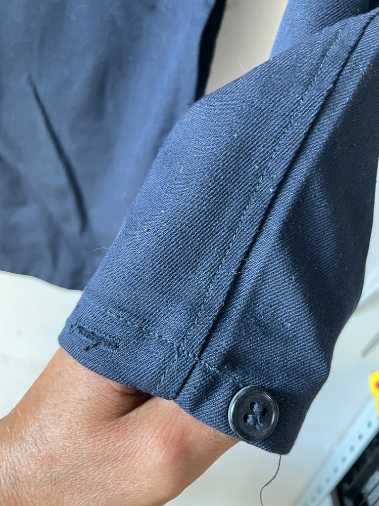 Russian PRISON UNIFORM robe BLUE jacket&pants size 48/3