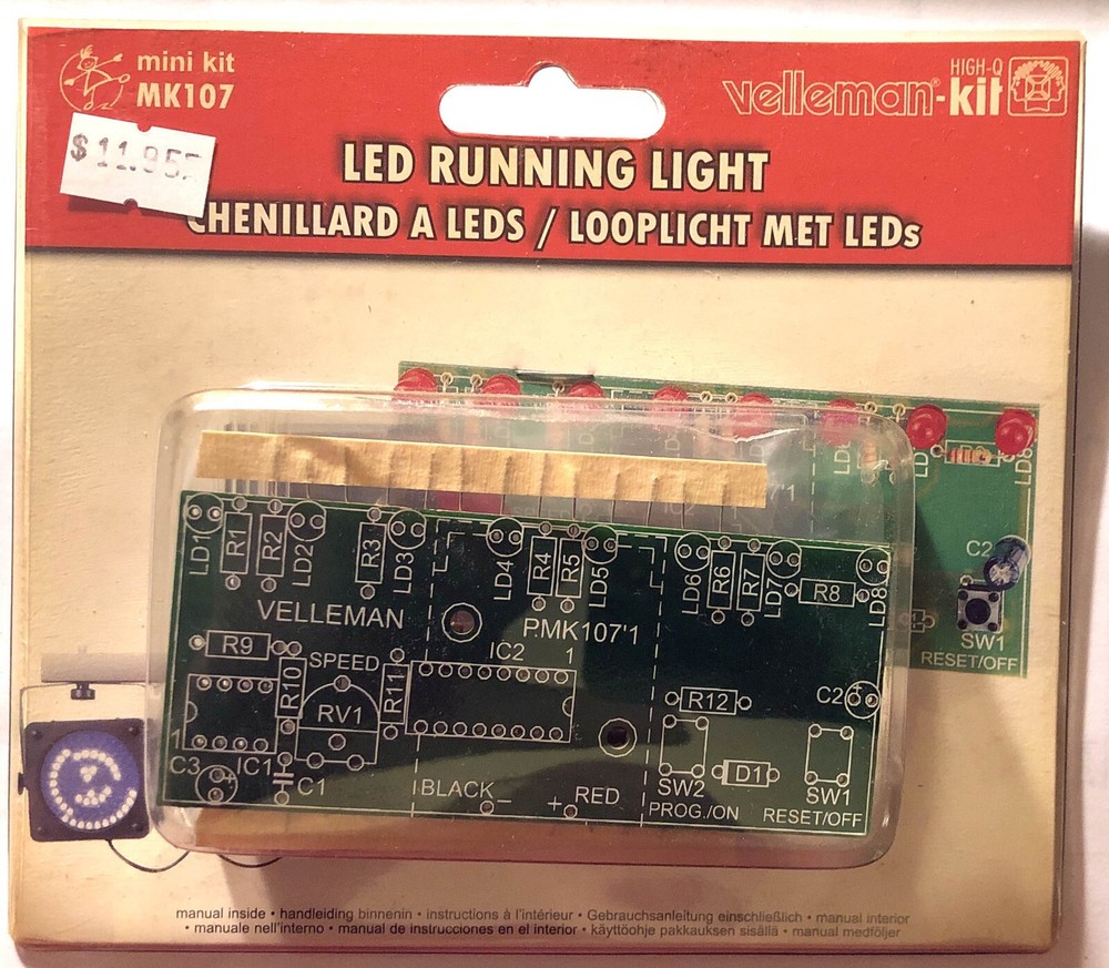 Velleman MK107 LED Running Light Kit