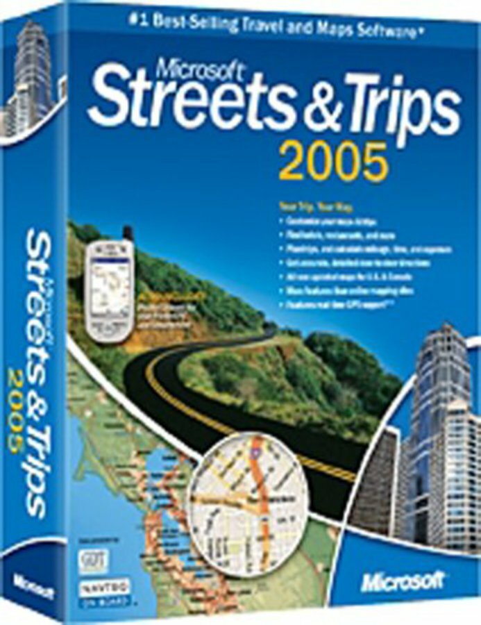 Boxed US Microsoft Streets & Trips 2005 (B17-00127)