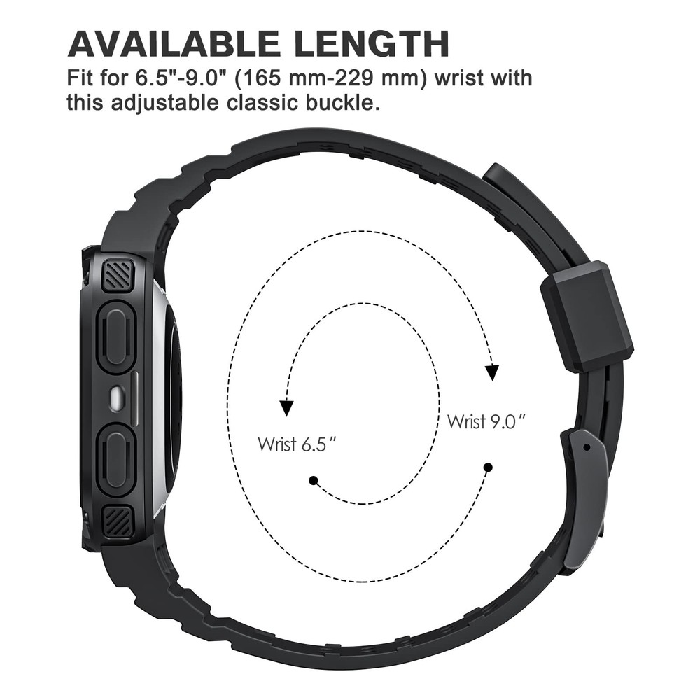 Bands with Case Compatible with Fitbit Versa 4/3/2/1/Versa Lite/Fitbit Sense ...