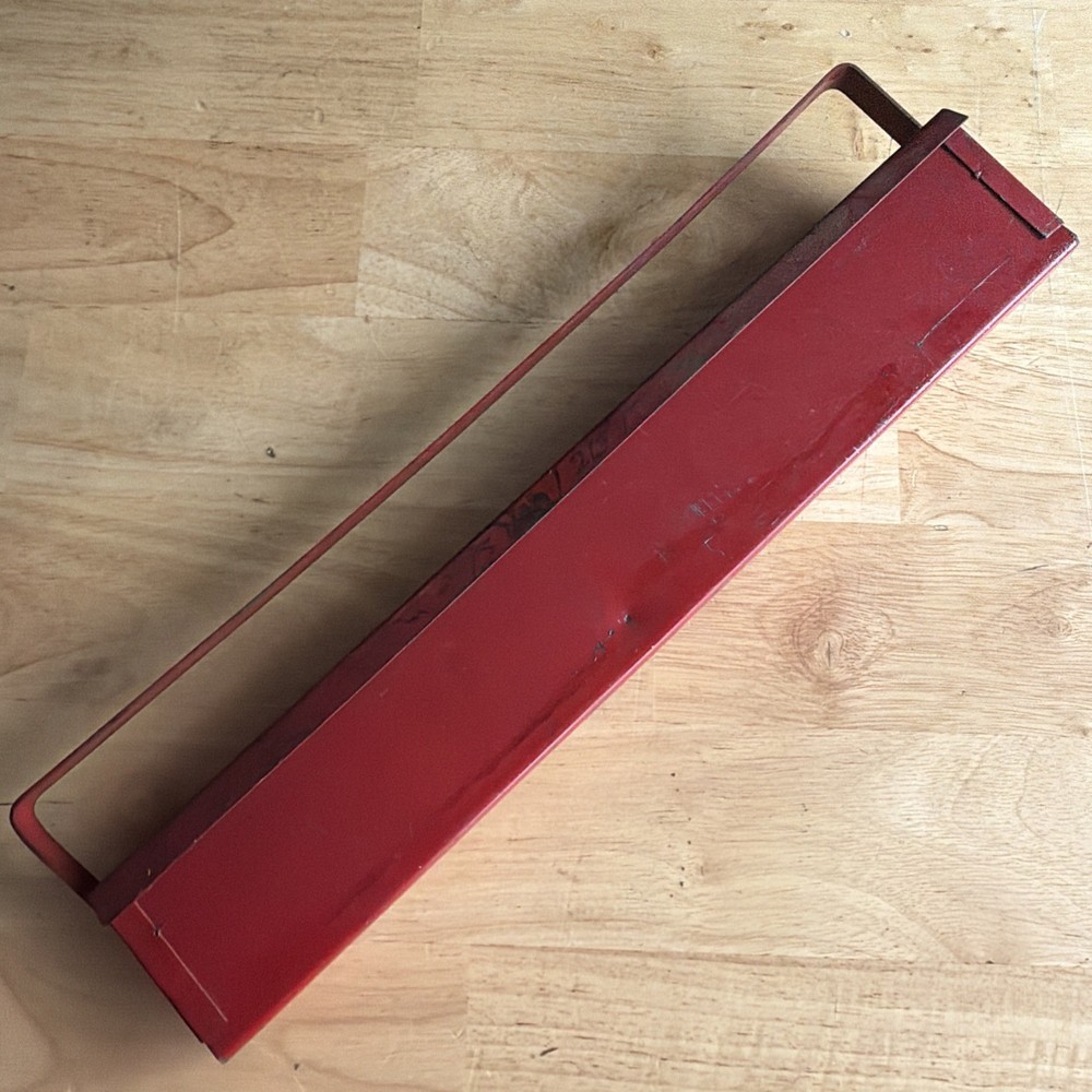 Mac Tools 13.5" Deep Socket Tray Holder Organizer with Handle Red VT15