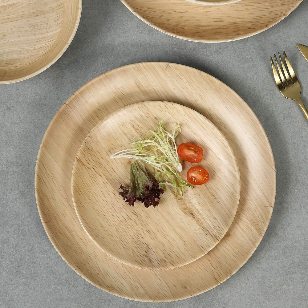 Melamine Dinnerware Set - 12pcs dinnerware set Indoor and Outdoor use, Patter...