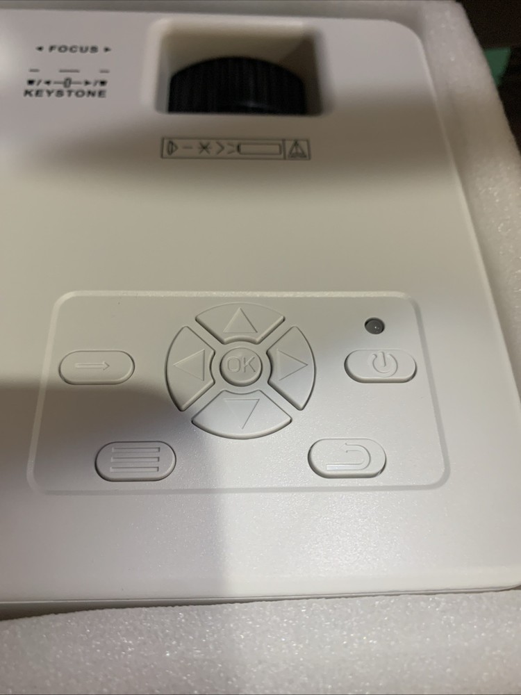 Purshe Mini Bluetooth Projector With Remote Included New In Box