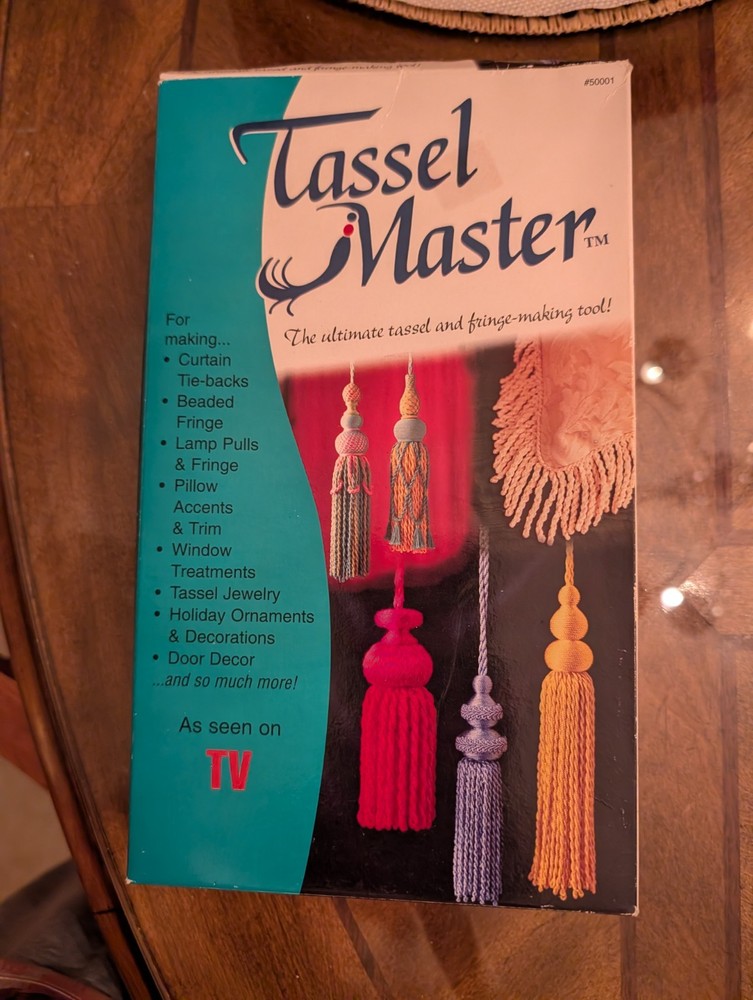Darice Tassel Master Maker with Extra Enhancer Board Vintage