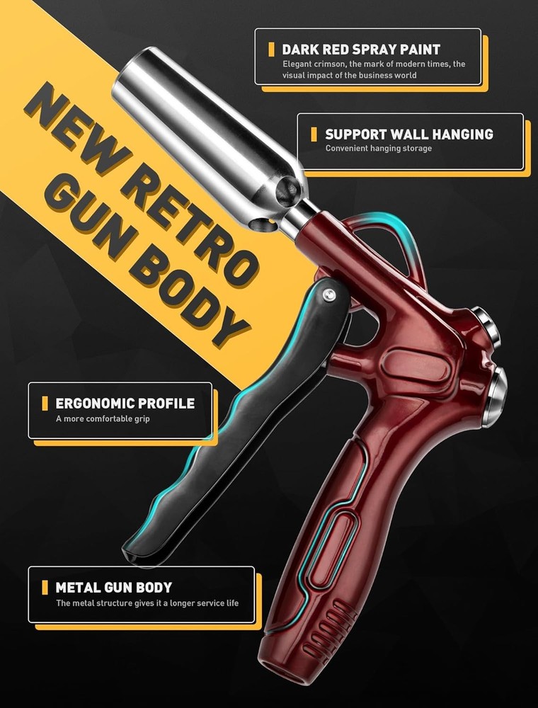 High Volume Air Blow Gun with Nozzle