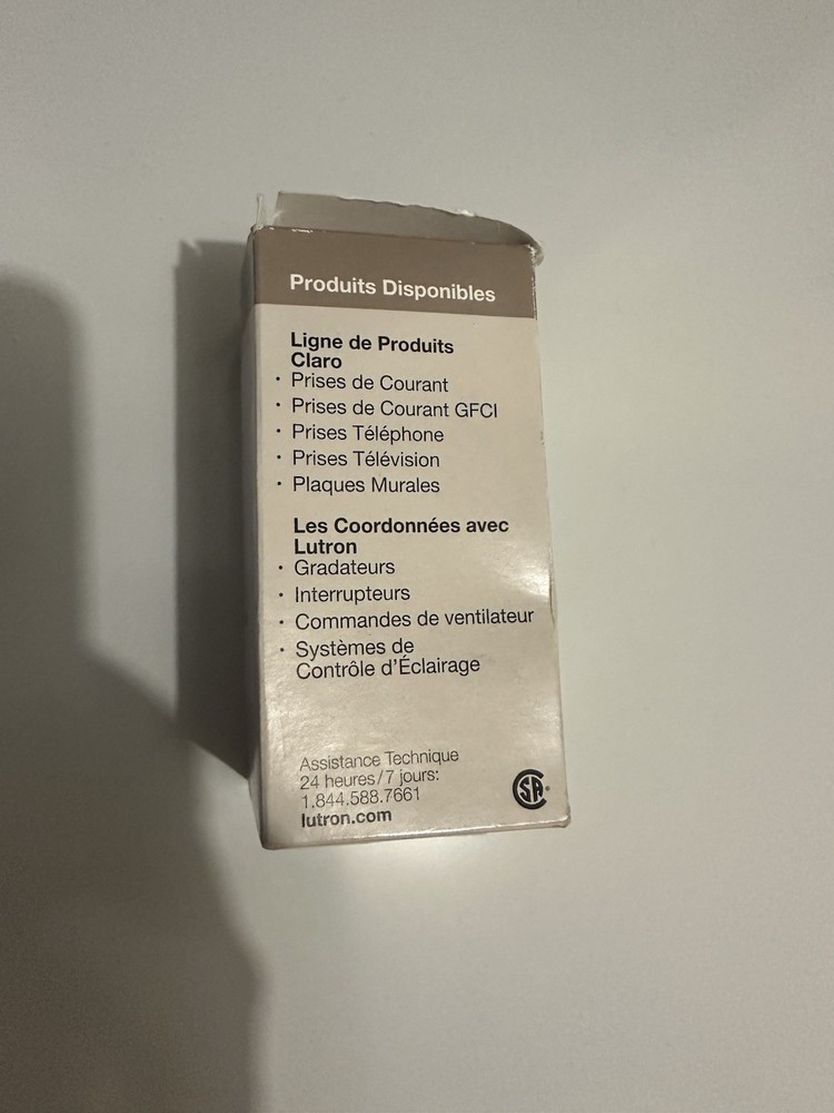 Lutron Claro General Purpose Switch CA-3ps-GR