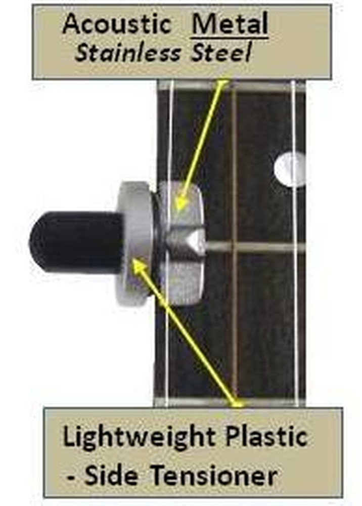 Fifth String Banjo Capo - Stainless Steel