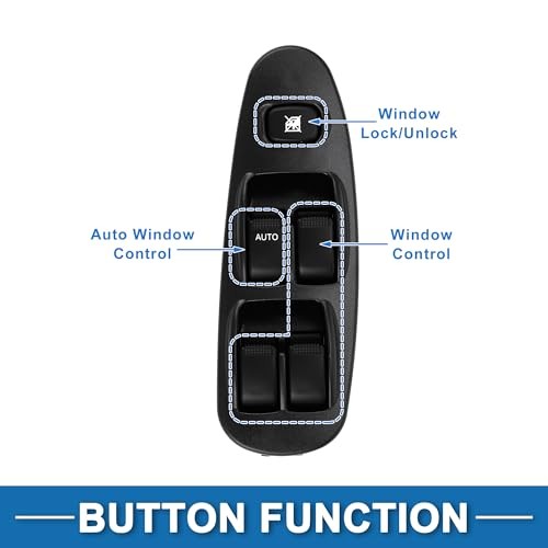 Power Window Switch Front Left Driver Side Window Control Switch for Kia