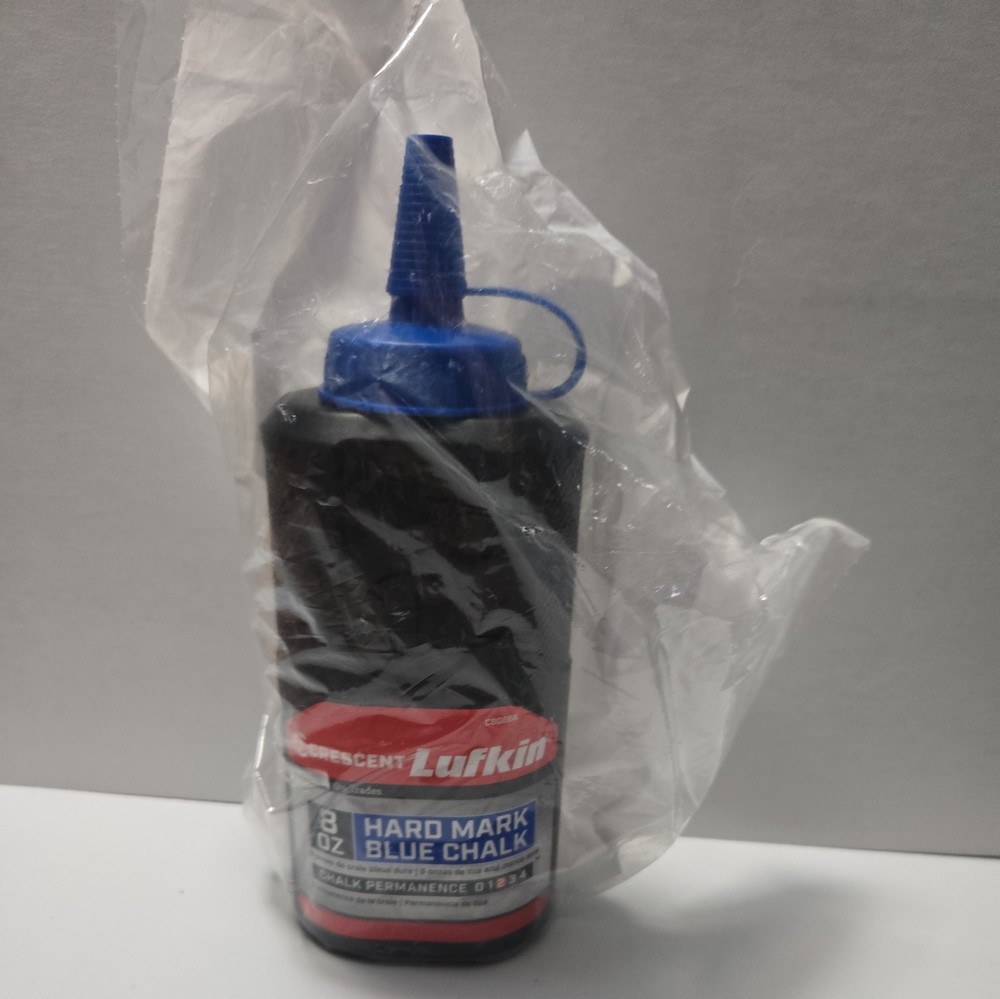 Crescent Lufkin Hard Mark Blue Chalk 8 Oz