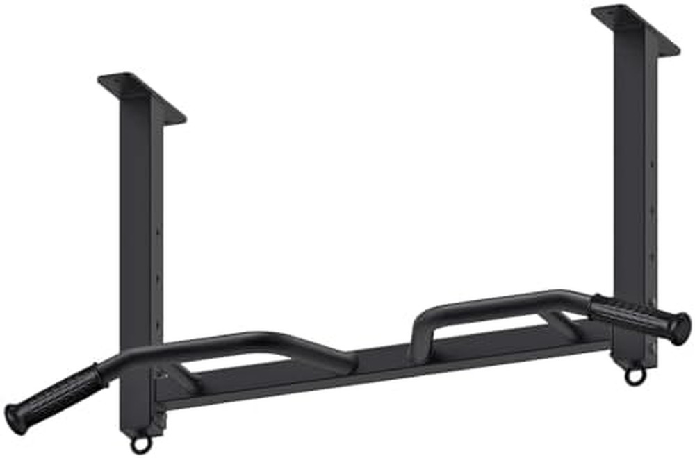 32" Ceiling Mounted Pull up Bar - Heavy Duty, Highly Adjustable, Multifunctional