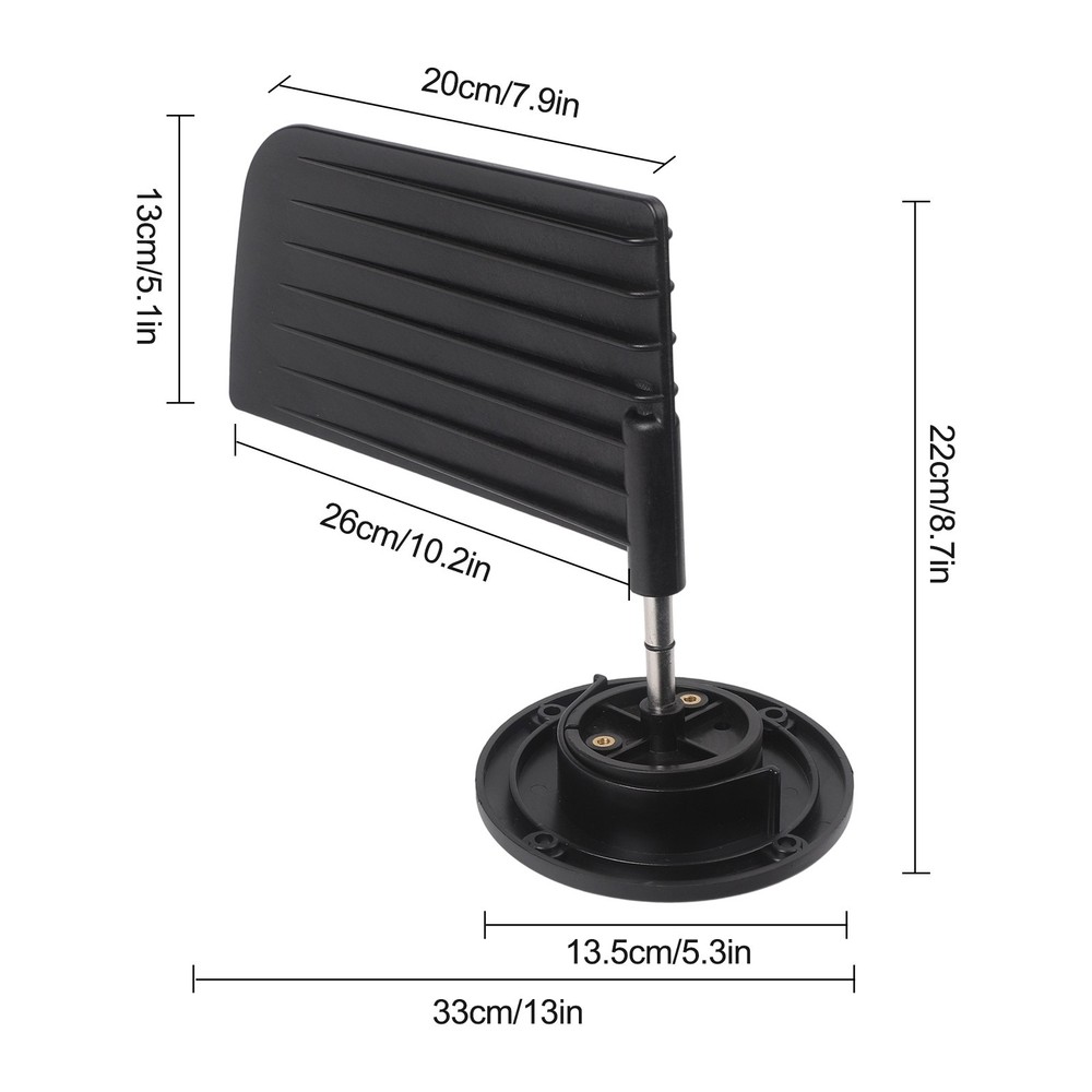 Directional Control Kit for For surfaceboard Tail Rudder for Improved Steering