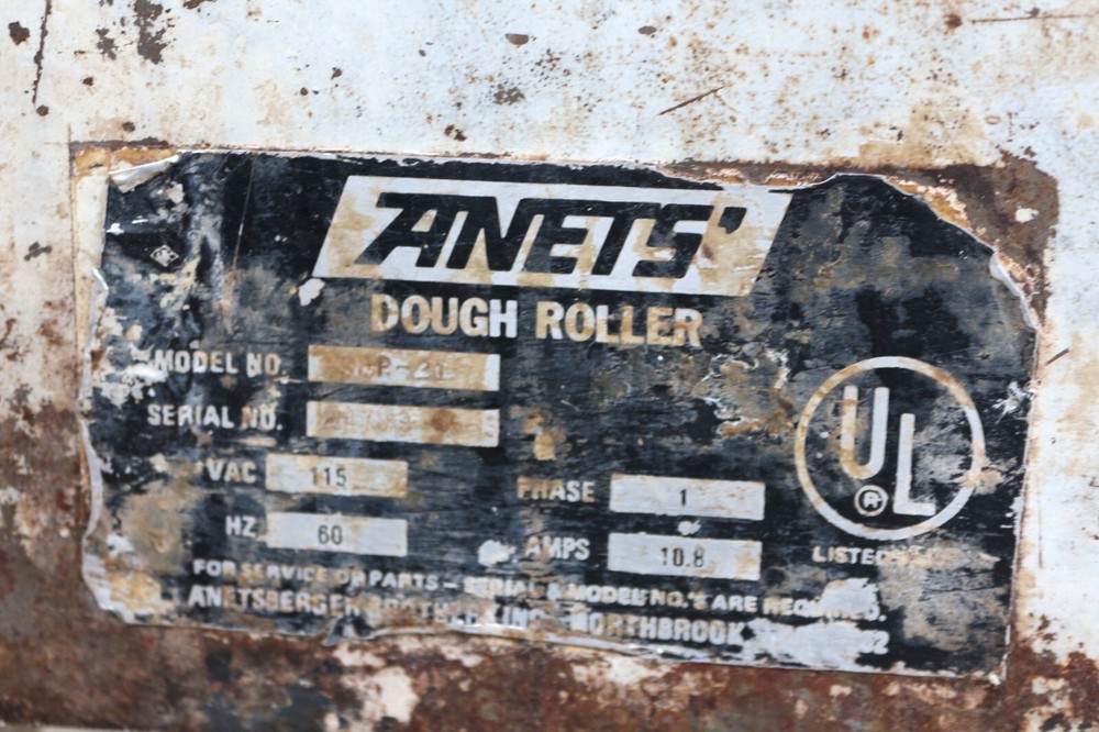 Anets SDR-21 Double Pass Dough Roller- Works Great- #697