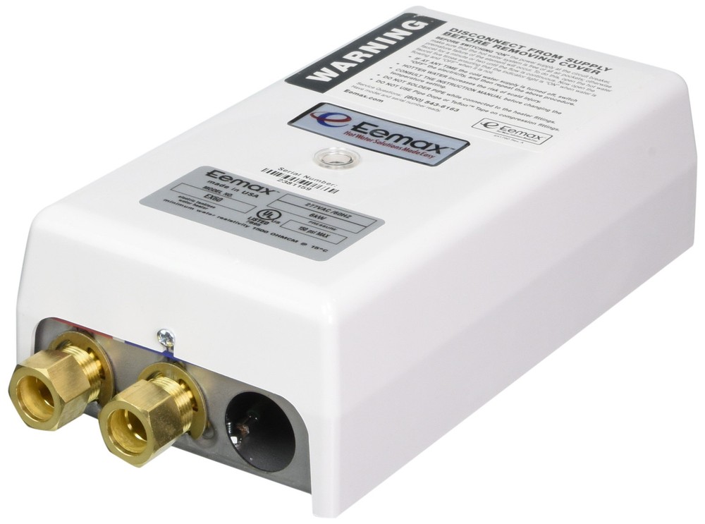 SPEX60 EEMAX ELECTRIC TANKLESS WATER HEATER W/ BOTTOM WATER CONNECTIONS 6KW