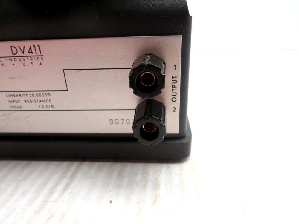 ESI DV411 Dekavider Max E In 750V Input Res 100K Ohm See Description Used.