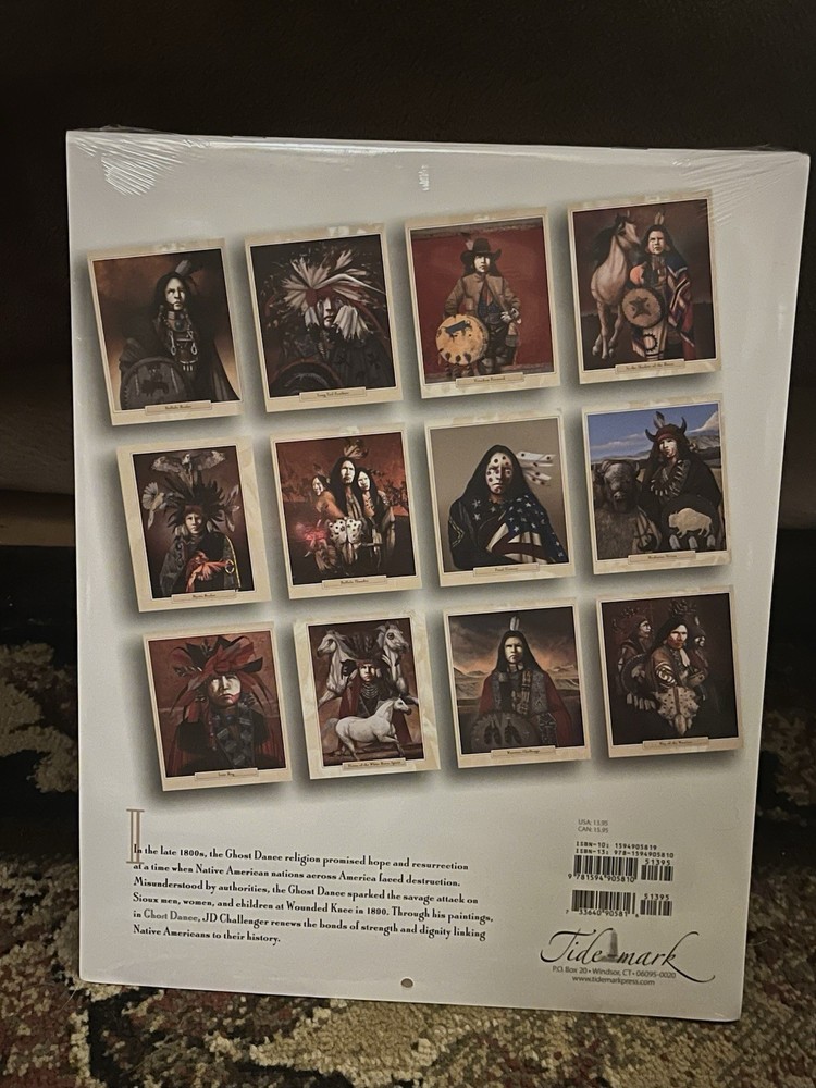 JD Challenger Calender 2010 Ghost Dance Still Sealed With 12 Frame-able Prints