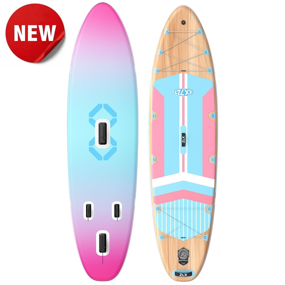 11'6" Extra Wide Inflatable Stand Up Paddle Board SUP | Stable Non-Slip Deck ...