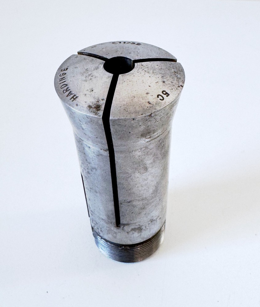 11/32" HARDINGE 5C Round Collet External & Internal Threads .34375" USA