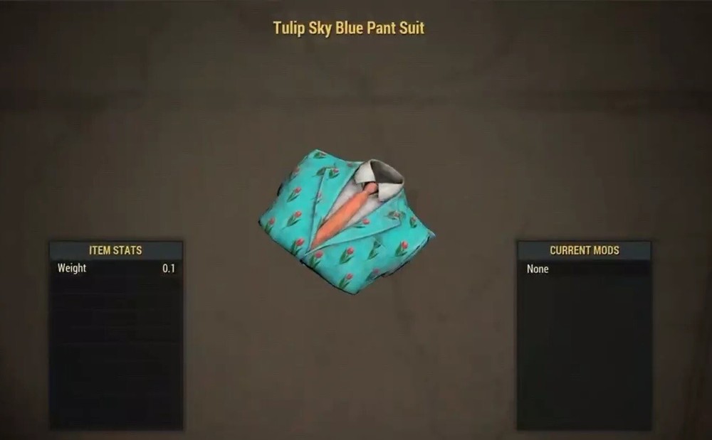 (Xbox) Tulip Sky Blue Pant Suit