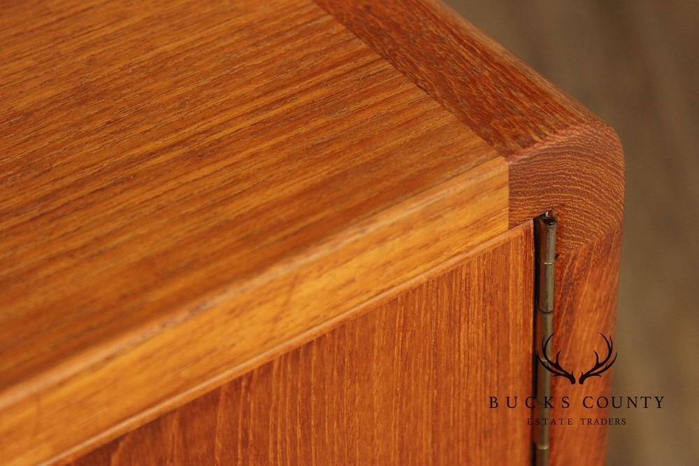 Schreibers Mobelfabrik Danish Modern Teak Chifferobe