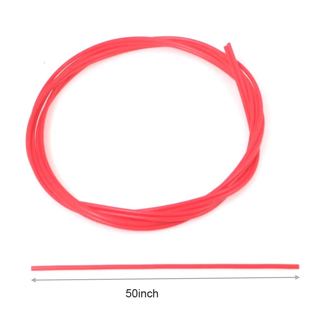 Spray Can Replacement Straws, Extension 5-Count, Red