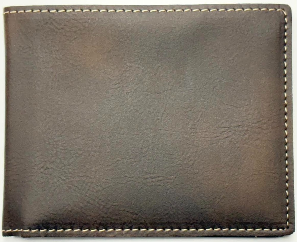 Personalized Leather Wallet for Men – Custom Engraved Name Wallet. Great Gift