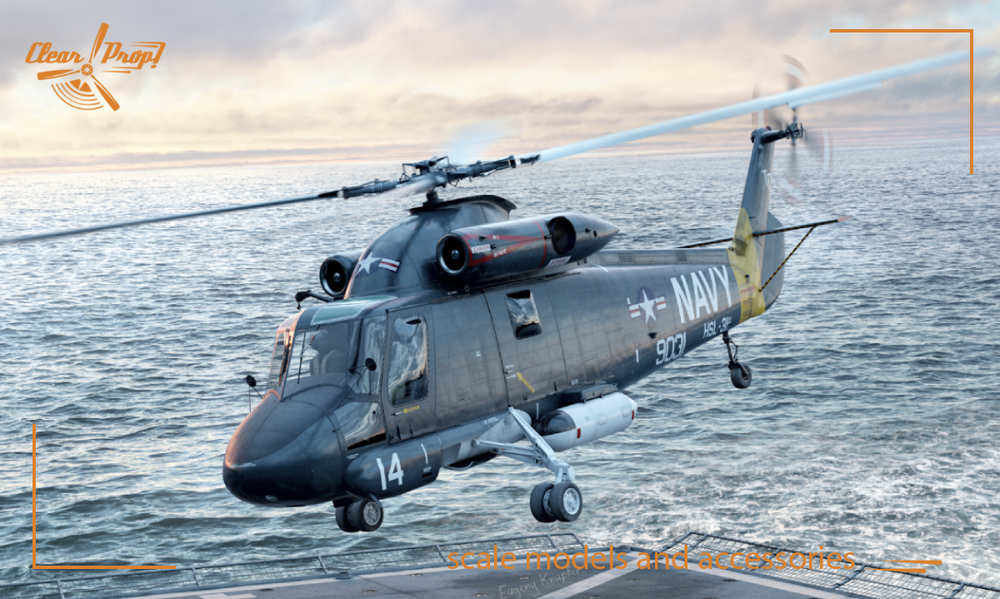 1/72 Clear Prop! CP72018 UH-2D Seasprite model kit Advanced