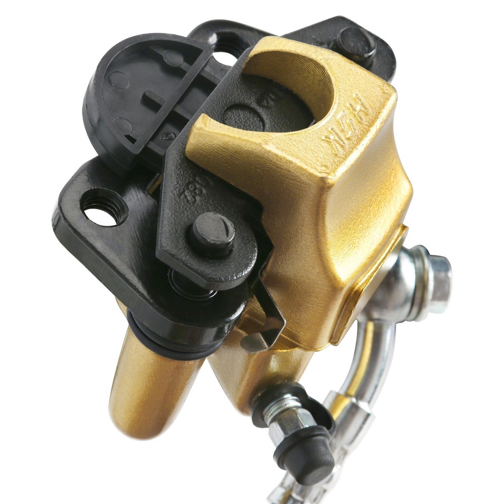 Front Hydraulic Disc Brake Caliper Rotor Kit 4 Stud Spindle Hub For Golf Buggy