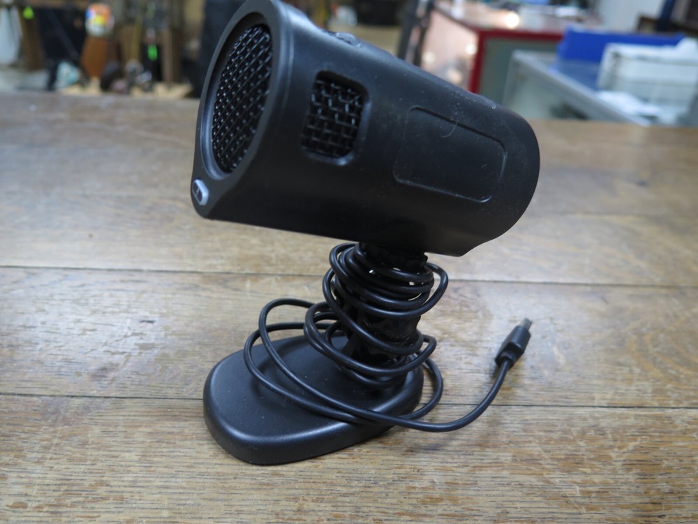 Blackweb USB Microphone, Black, BWA19HO011 - WITH usb cord Works