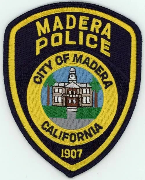 CALIFORNIA CA MADERA POLICE NICE SHOULDER PATCH SHERIFF