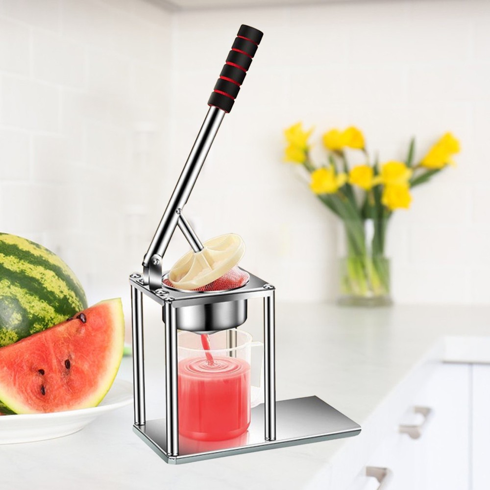 Manual Citrus Juicer Heavy Duty Hand Press Juice Extractor Fruit Squeezer