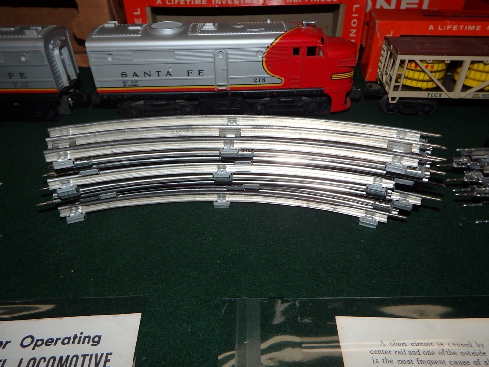 Boxed Lionel Postwar Santa Fe Freight Set #1649 Amazing set w'boxes