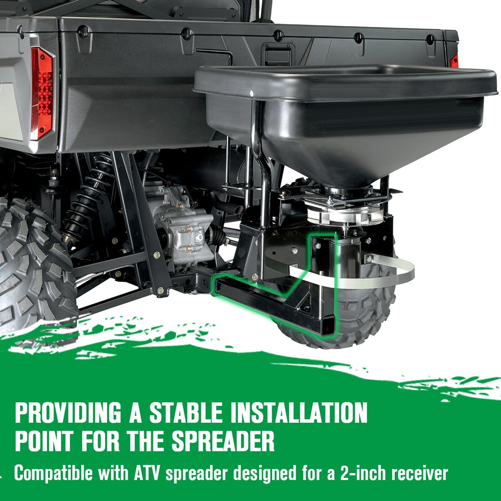 Updated Receiver Mount 2" Receiver Hitch Mount For Dry Material Spreader