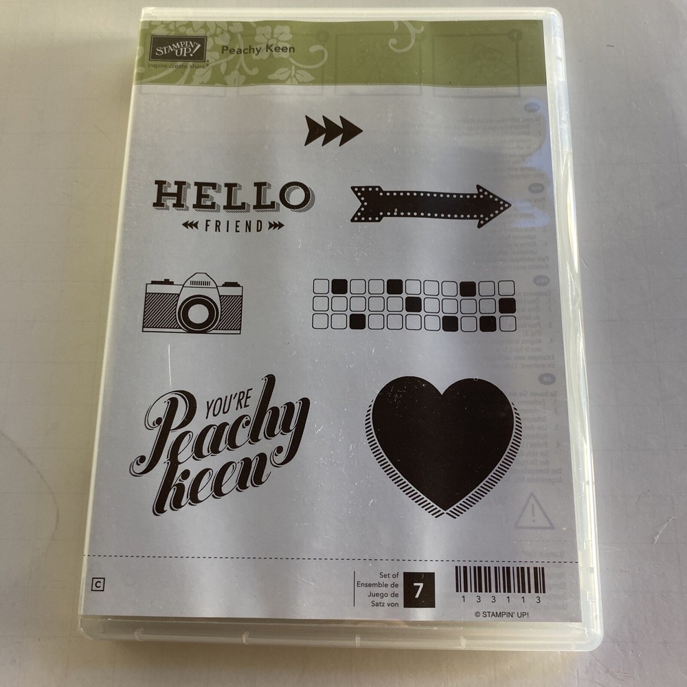Stampin' Up! Stamp Set - Peachy Kitchen