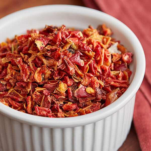 Bulk Diced Red Bell Pepper - 8 oz.