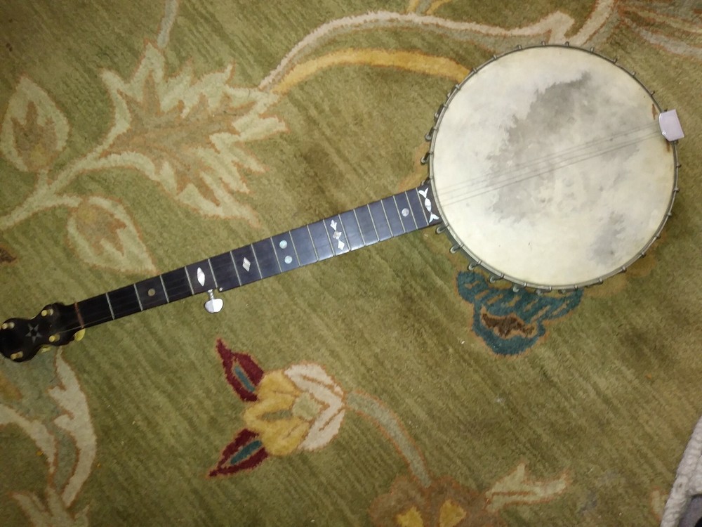 W.A. Cole maker 5 string Banjo Sn# 1250 RARE