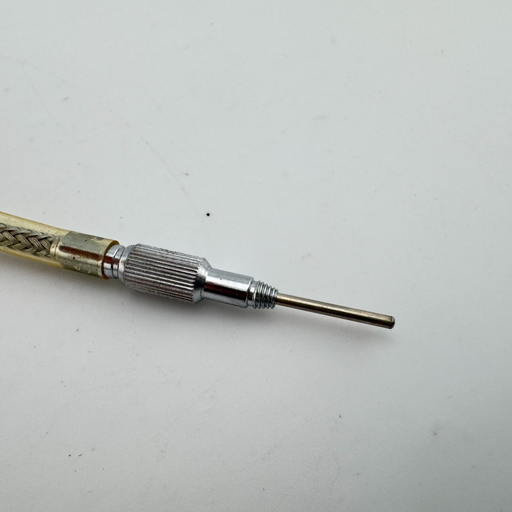 12” Vintage Soligor Camera Remote Shutter Release Trigger Cable Lockable Japan