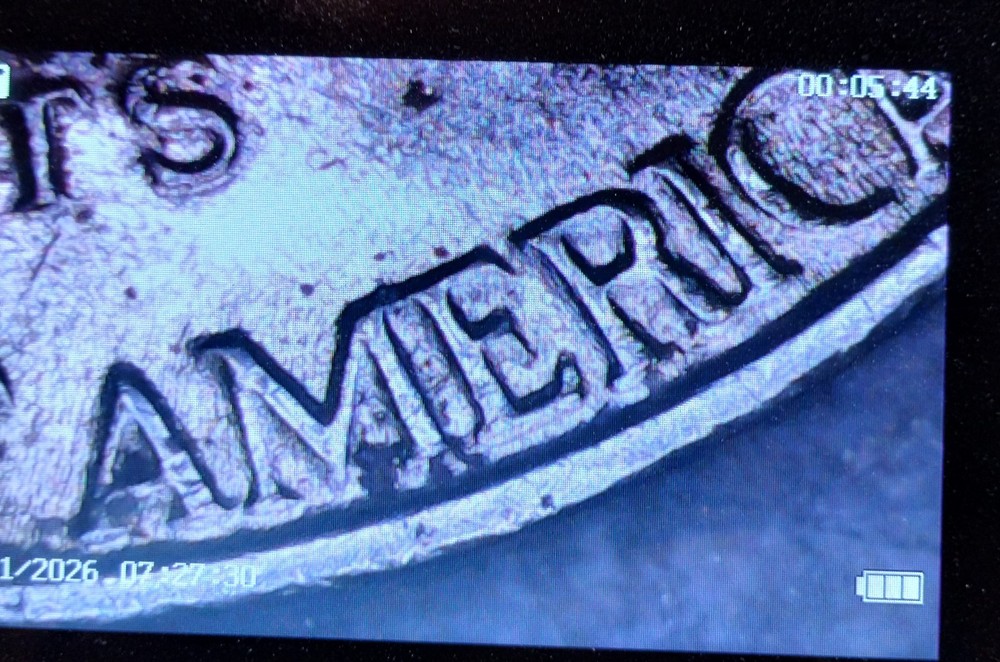 1962 Uncirculated Jefferson Nickel Multiple Errors/DD. No Initials.