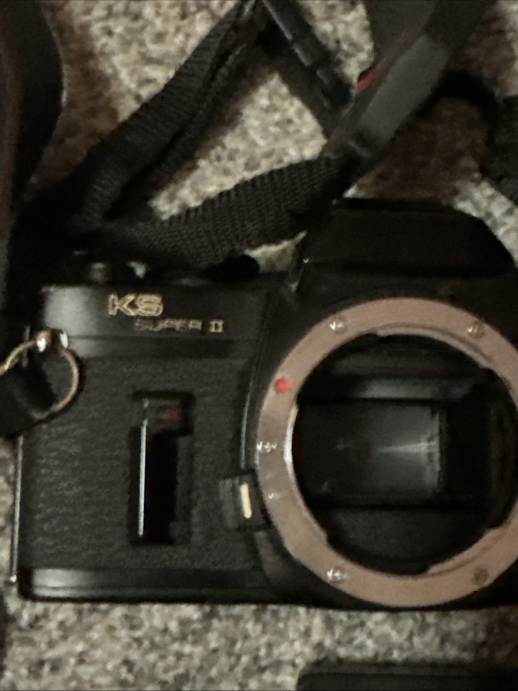 Vintage Camera & Lense with Accessories Untested