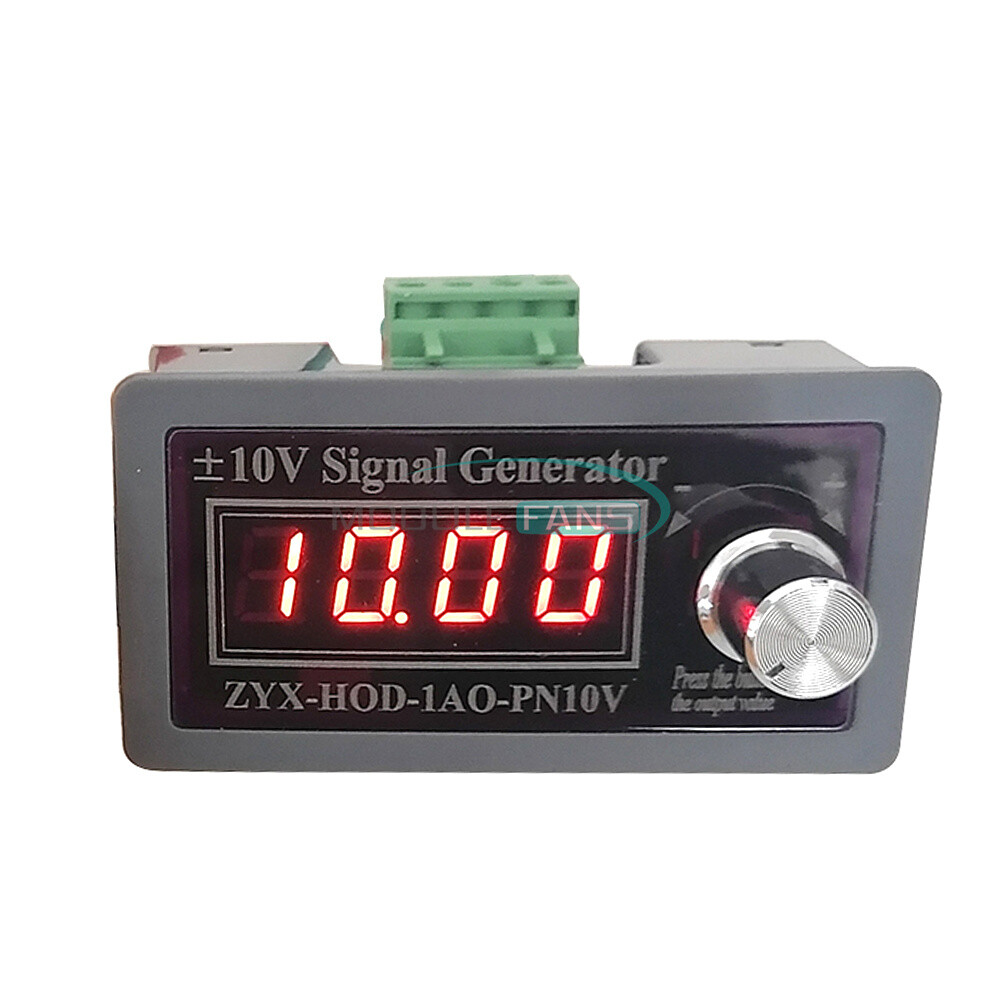 Digital 0-3.3V/0-10V/±10V Adjustable Signal Source Voltage Generator Transmitter