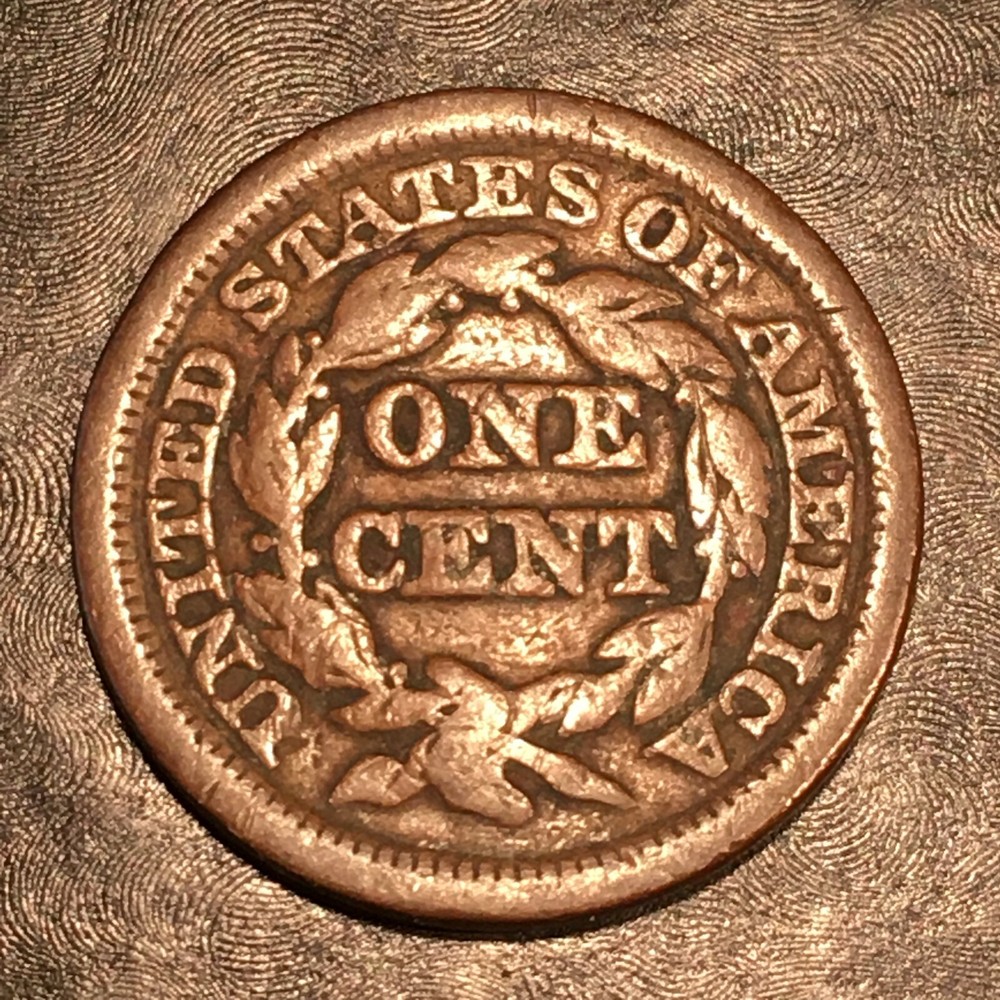 1848 Large Cent - High Quality Scans #J140