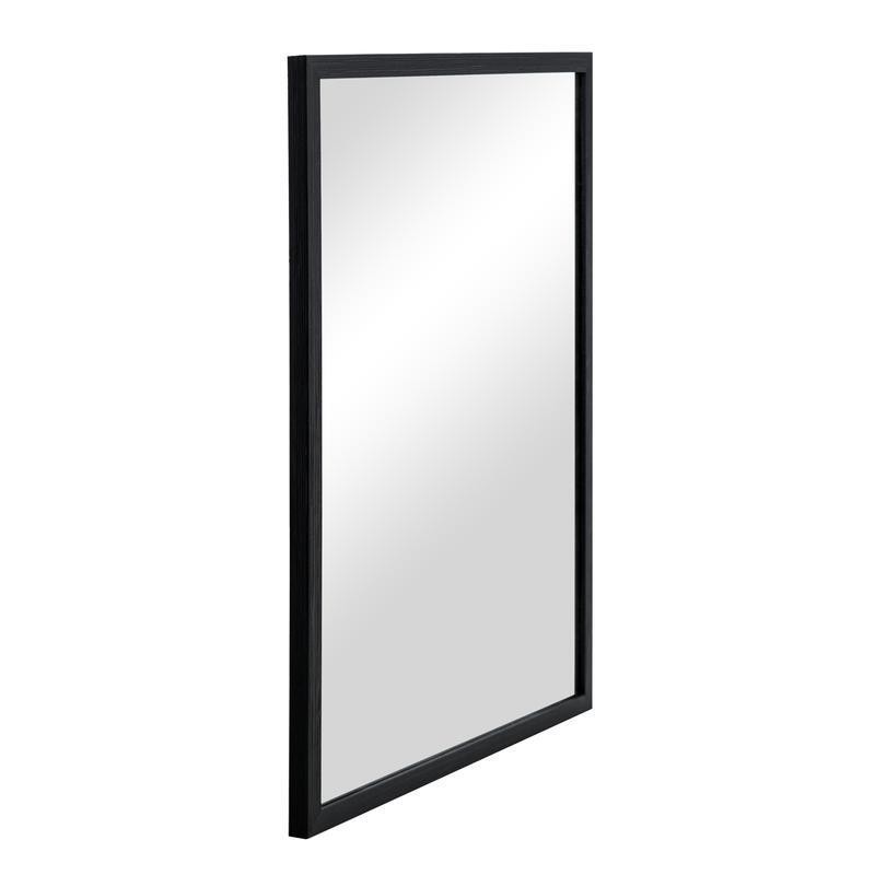 23X29 in Rectangular Wall Mirror Plastic Frame Versatile Hanging Home Decor New