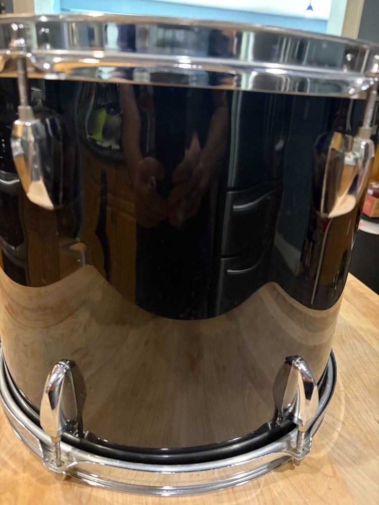 Pearl Forum 13" Black Rack Tom Nice!