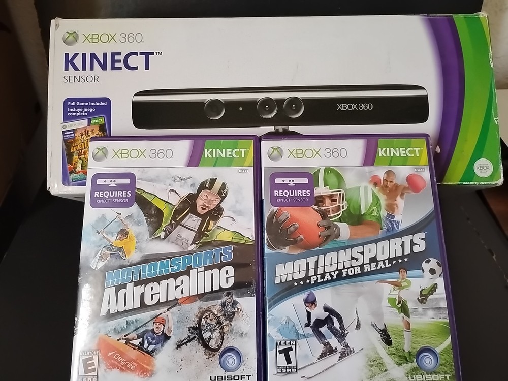 Xbox 360 Kinect Sensor 2 game Included