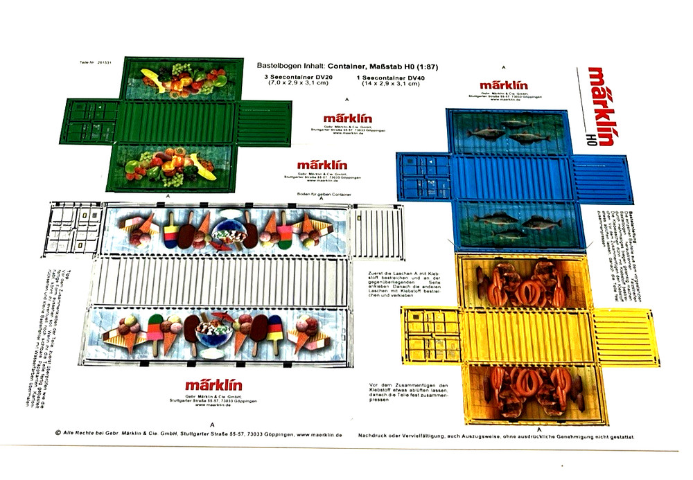 Marklin H0 Manual Booklet