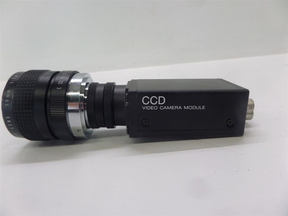 Sony XC-75 CCD Video Camera Module w/ Computar 50mm TV Lens