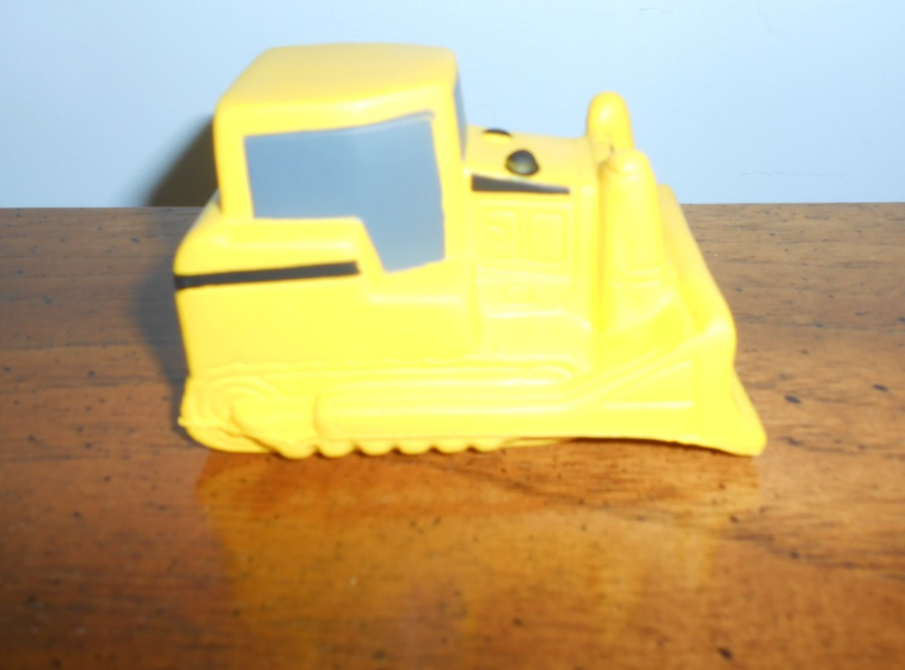 Foam Rubber Toy Bulldozer