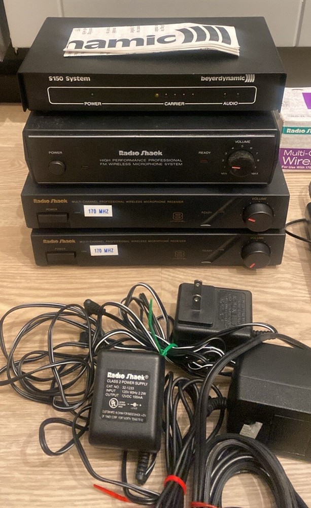wireless microphone System Radio Shack