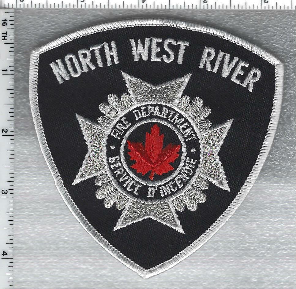 North West River Fire Dept (Newfoundland & Labrador, Canada) Shoulder Patch